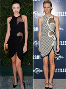 Dueling Dresses: Miranda Kerr vs. Brooklyn Decker!