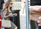 Angelina Jolie Legs Out in Hollywood ... With Engagement Ring