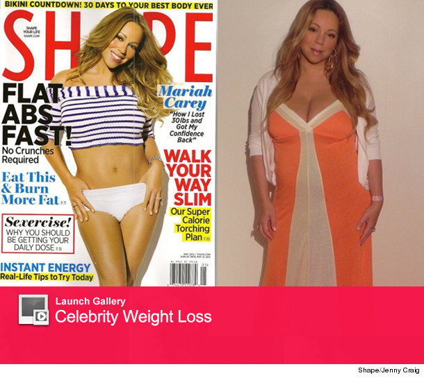 Mariah Carey Shape Weight Loss