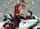 Justin Bieber -- Two Wheel Ballin' on New $20k Ducati Superbike