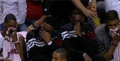 Shaq Demands Answers -- Who Farted on Miami Heat Bench?!?