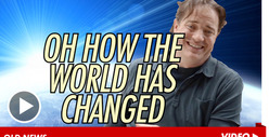 Brendan Fraser -- 'Encino Man' Is Almost Old Enough to Drink