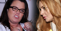 Rosie O'Donnell RIPS Lindsay Lohan -- She's a DISGRACE to Liz Taylor