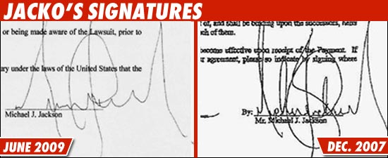 Jacko's Signatures