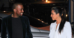 Kanye West and Kim Kardashian -- They Only Have Eyes for Each Other