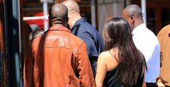 Kim Kardashian & Kanye West -- She's Baaaaaaack!