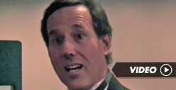 Rick Santorum to Lindsay Lohan -- Pose for Me!