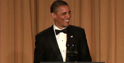 President Barack Obama KILLS at the White House Correspondents' Dinner