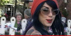 Kat Von D -- Cops Rush to Home Over Phone Creep
