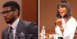 Usher & Ex-Wife in Court -- Child Custody Showdown