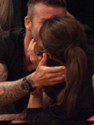 Video: David & Victoria Beckham Pucker Up for Kiss Cam!