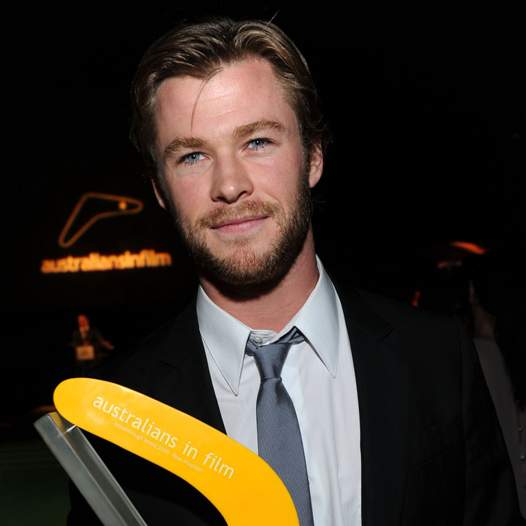 Stare at Chris Hemsworth