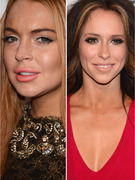 Lindsay Lohan, Jennifer Love Hewitt Debut New Looks in NYC