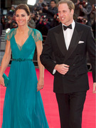 Duchess Kate Turns Heads In Teal!