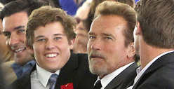 Arnold Schwarzenegger -- The Goateeinator