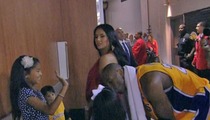 Kobe Bryant -- Post-Game Family Time