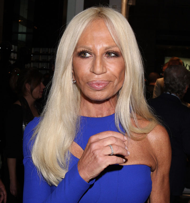 Stare at Donatella Versace!