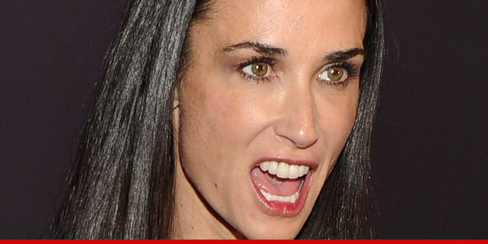 Demi Moore is looking a little different in her latest photo shoot