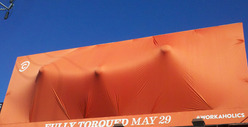 'Workaholics' Billboard -- Fully Erected in Hollywood