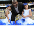 Sophia Grace and Rosie Meet Magic Johnson, Throw Pitch at Dodgers Game!