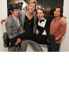 "Revenge" Stars Flock to Bizarre Art Gallery Opening