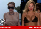 Lindsay Lohan vs. Kate Upton -- You Can't Look Away from Bouncy Showdown