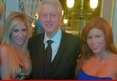 Bill Clinton -- SURROUNDED By Porn Stars in Monaco