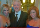 Bill Clinton -- SURROUNDED By Porn Stars in Monaco