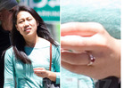 Mark Zuckerberg's Wife -- The SIMPLE Ruby Engagement Ring