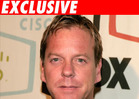 Kiefer Sutherland Popped for DUI