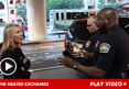 Kim Kardashian -- Staffer Chews OUT Cop for Seeking Autograph ... Allegedly