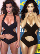 Kim Kardashian: Sexy Swimsuit for Esquire Latin America