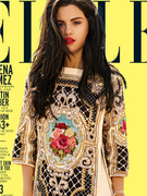 Selena Gomez Flaunts Cleavage for Elle Magazine