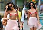 Rihanna -- It's Nippy Out in New York!