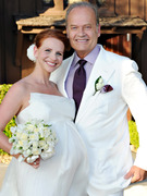 Kelsey Grammer and Very Pregnant Wife Kayte Renew Their Vows!