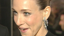 Sarah Jessica Parker -- Stars Arriving, Still Waiting for Obama 