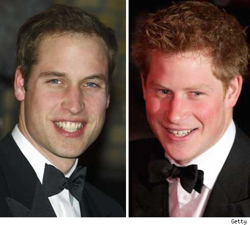 Prince Will and Harry