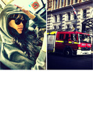 Rihanna Escapes London Fire