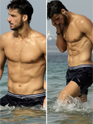 Tennis Stud Shows Beach Bod in Ibiza!