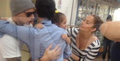 Marc Anthony -- Bro Huggin' It Out with Casper Smart