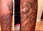 Sean Kingston -- LET'S-A-GO!!! Get a Mario Kart Tattoo