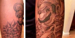 Sean Kingston -- LET'S-A-GO!!! Get a Mario Kart Tattoo
