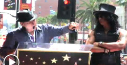 Slash -- Axl Rose Bashing at Walk of Fame Induction