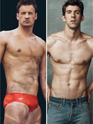 Shirtless Showdown: Ryan Lochte vs. Michael Phelps!