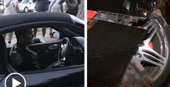 Robin Thicke -- Smashes Porsche into Parked Car