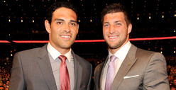 Tim Tebow and Mark Sanchez