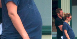 Drew Barrymore -- The Pregnancy Mystery Continues ... 
