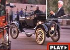Jay Leno Gets a Ride from a Model ... T
