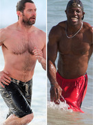 Shirtless Stars Hit The Beach -- Who Looks Best?