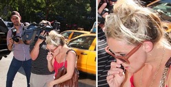 Kate Hudson -- Help! I'm Trapped In Tom Cruise's Paparazzi Storm